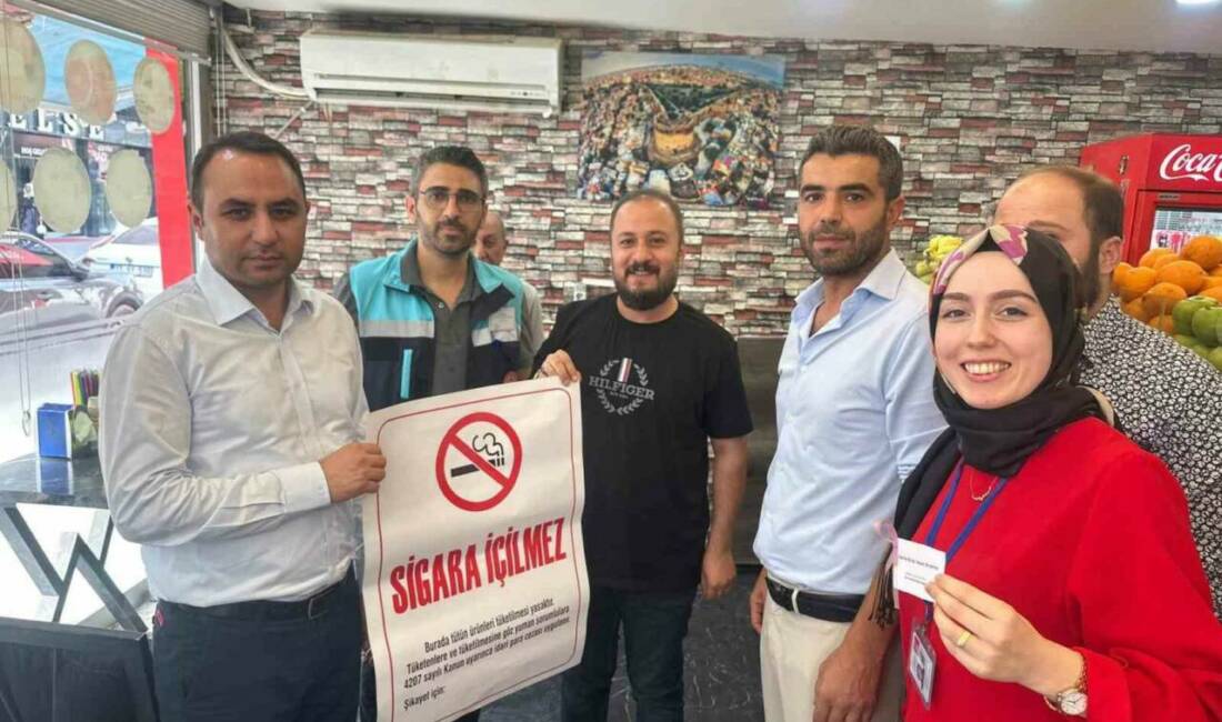 Silopi ilçesinde düzenlenen "Sigara Farkındalık Etkinliği"ne Kaymakam Çağlar Partal katıldı.