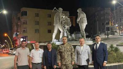 Şırnak İl Emniyet Müdürü Volkan Sazak, gece saatlerinde Ömer Kabak