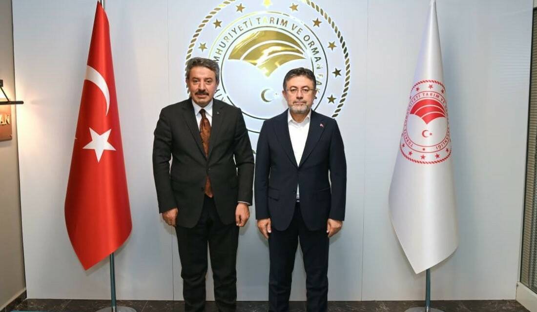 Şırnak Milletvekili Arslan Tatar, Tarım ve Orman Bakanı İbrahim Yumaklı
