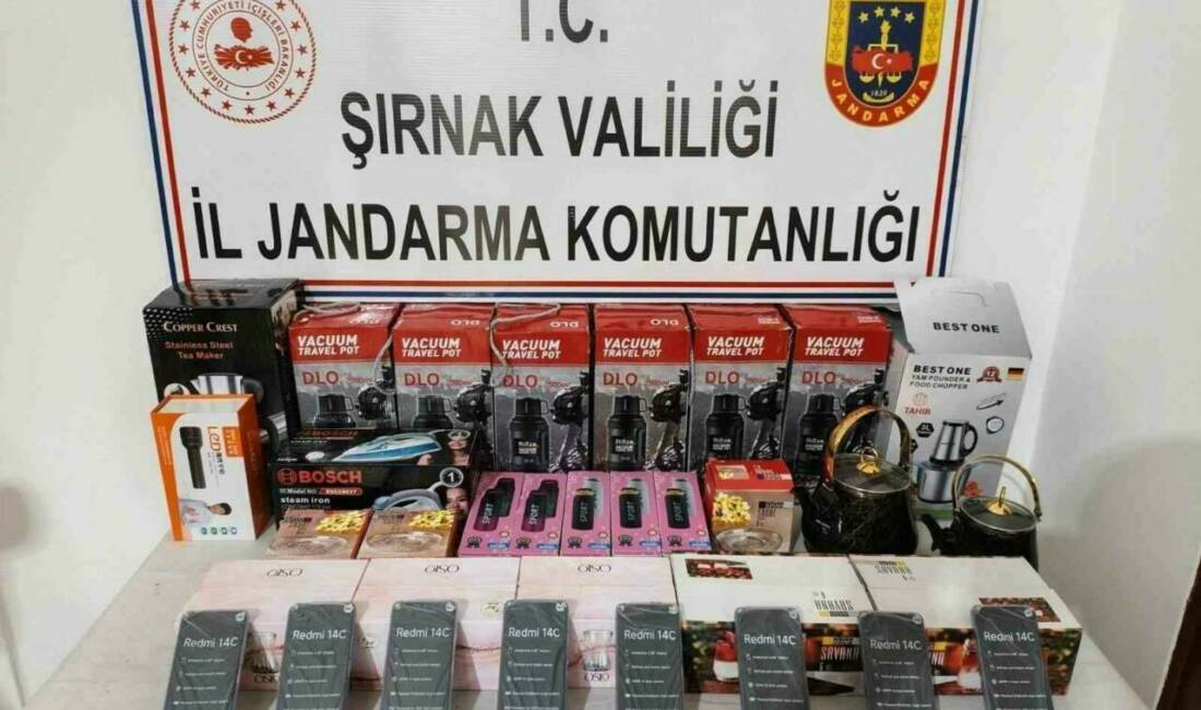 Şırnak Valiliği İl Jandarma Komutanlığı ekiplerince düzenlenen operasyonlarda, yaklaşık 12