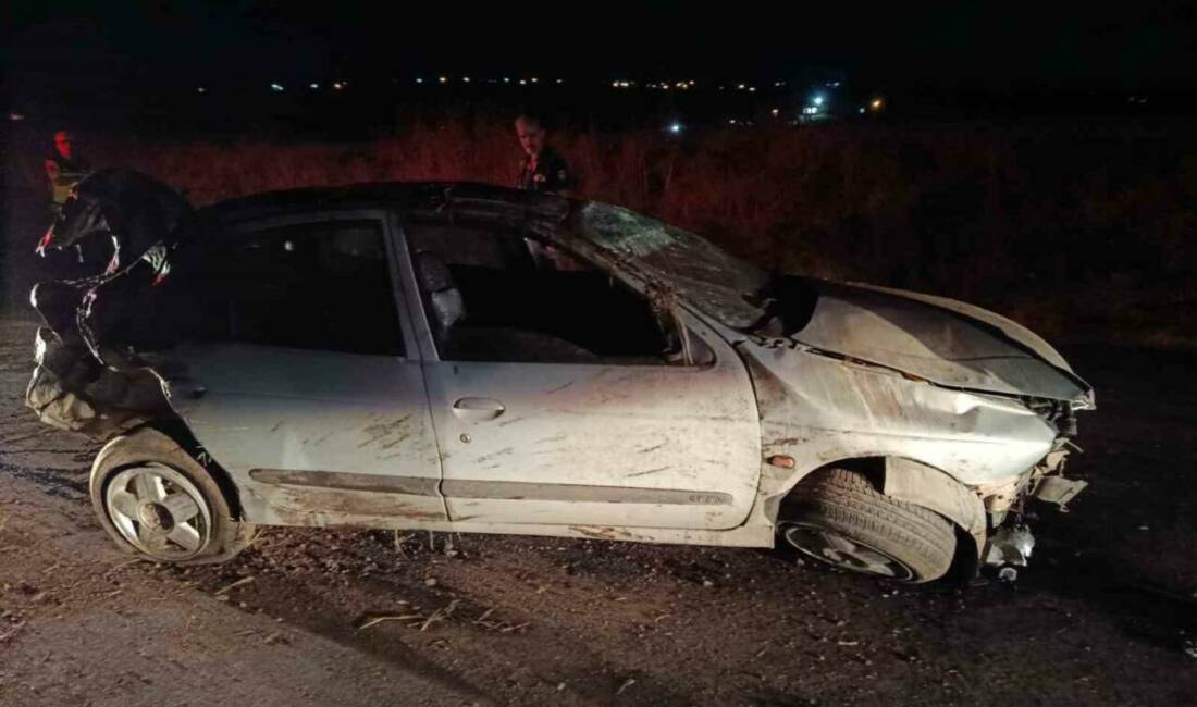 Şanlıurfa'nın Siverek ilçesinde gece geç saatlerde meydana gelen trafik kazasında