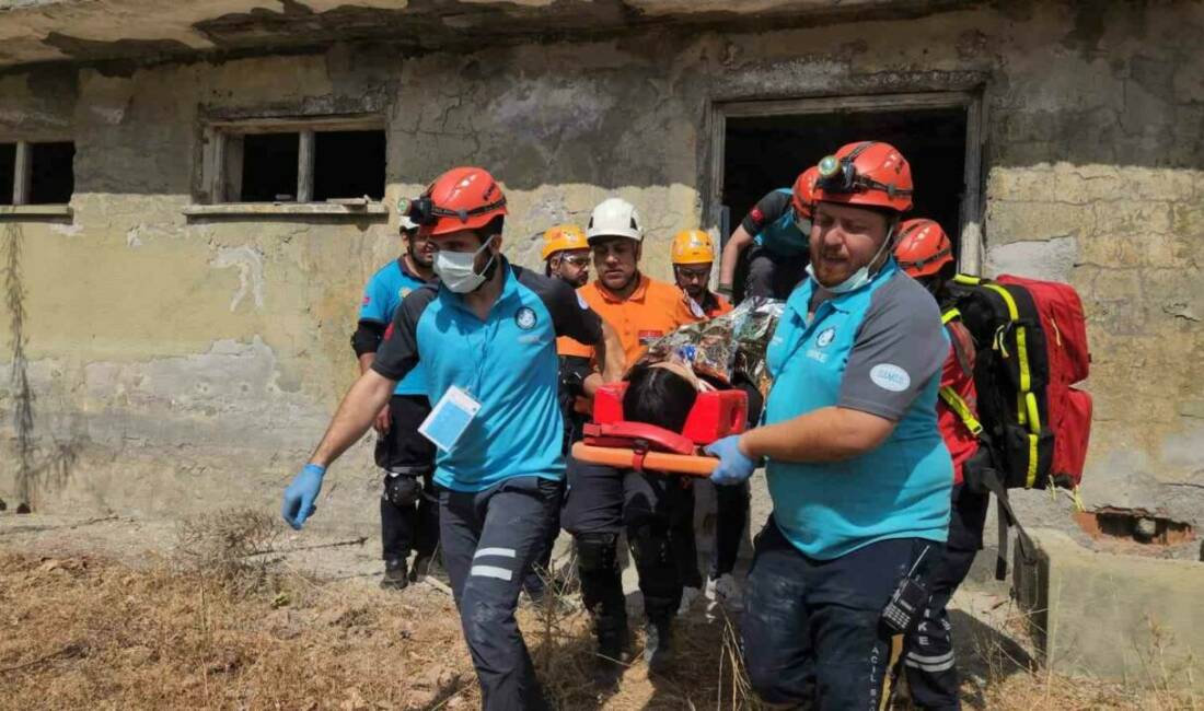 Diyarbakır’ın Eğil ilçesinde gerçekleştirilen UMKE il tatbikatında 138 personelin katılımıyla