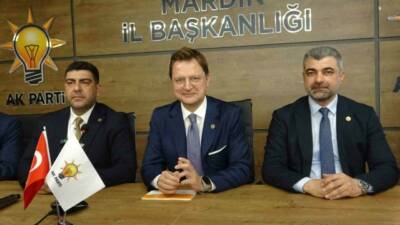 AK Parti Genel Başkan Yardımcısı Prof. Dr. Halit Yerebakan, Mardin'de