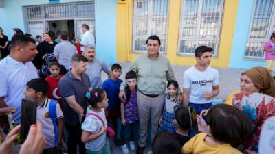 Şehitkamil Belediye Başkanı Umut Yılmaz, 2025-2026 Eğitim-Öğretim yılının açılışında öğrenci