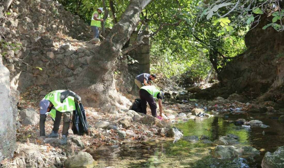 Mardin Büyükşehir Belediyesi, Kızıltepe ilçesine bağlı Yüceli vadisi ve şelalesinde