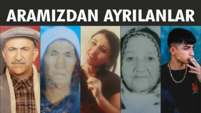 30.09.2025 - 01.10.2025 Salı, Çarşamba gününe ait Besni’de Vefat Edenler