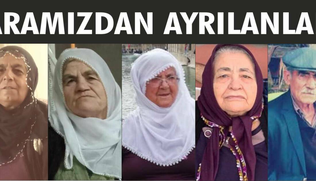 11.10.2025 Cumartesi gününe ait Besni’de Vefat Edenler köşesi.