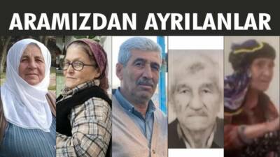 12-13.10.2025 Pazar, Pazartesi gününe ait Besni’de Vefat Edenler köşesi.