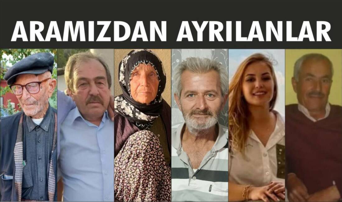 19-22.10.2025 Pazar, Pazartesi, Salı, Çarşamba gününe ait Besni’de Vefat Edenler