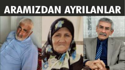 29.10.2025 Çarşamba gününe ait Besni’de Vefat Edenler köşesi.