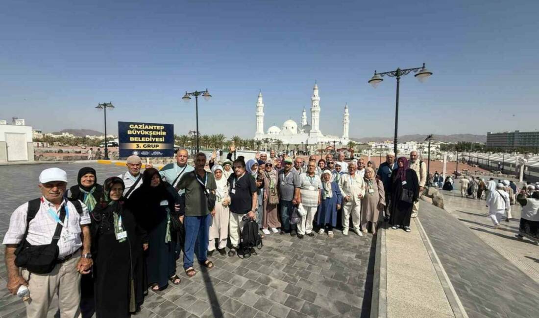 Gaziantep Büyükşehir Belediyesi’nin "41 Yıllık Evli Ulu Çınarlarımız Kutsal Yolculukta"