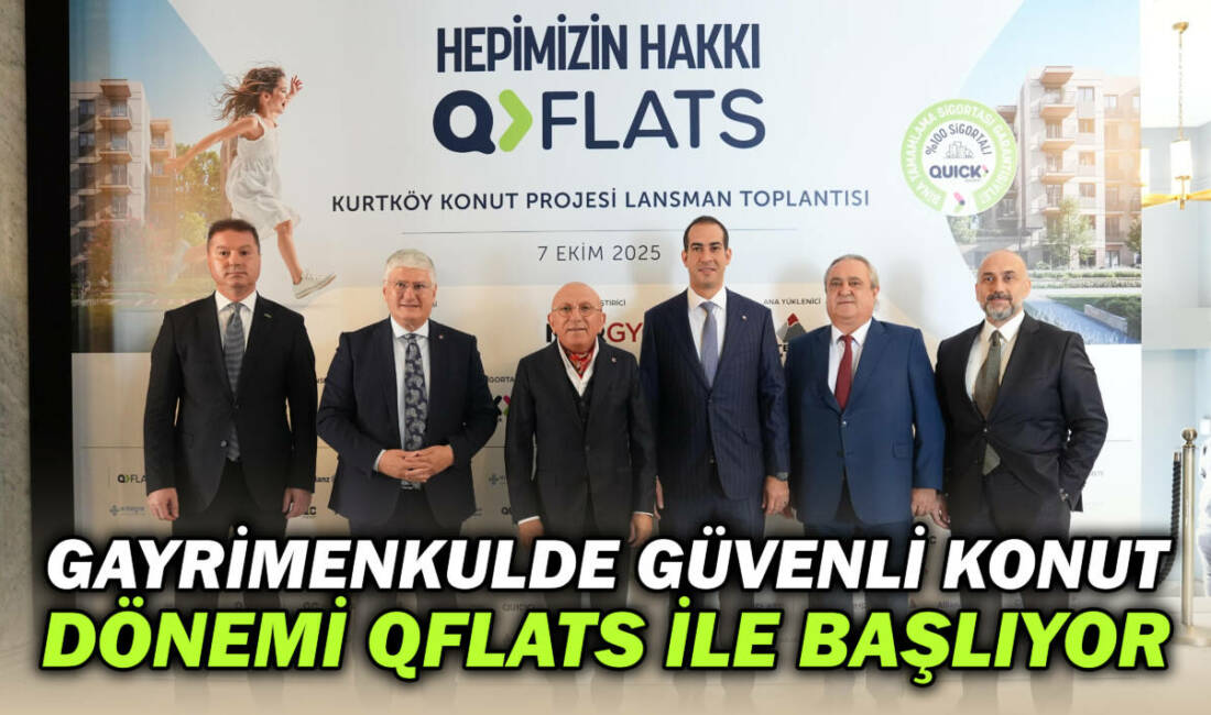 Gayrimenkul sektörüne ‘sigorta destekli güvenli konut’ modelini kazandıran QFlats, İstanbul