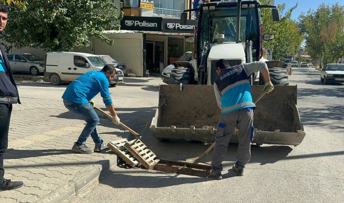 Adıyaman Belediyesi, yaklaşan yağış sezonu öncesinde kent genelinde olası su