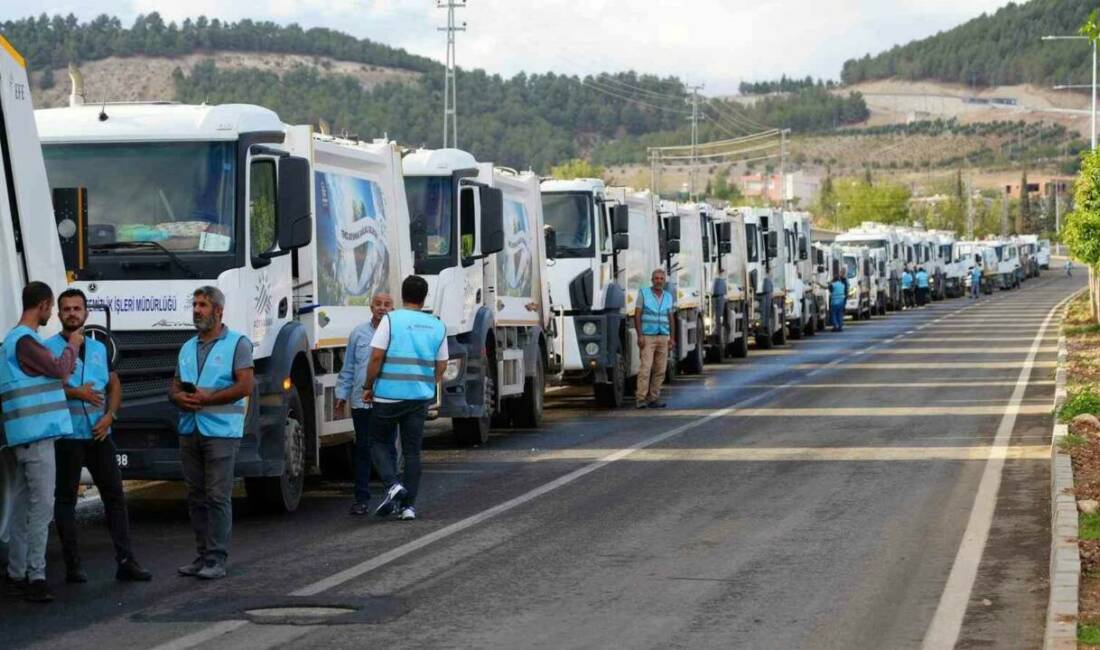 Adıyaman Belediyesi Başkanı Abdurrahman Tutdere, belediyenin öz sermayesiyle araç filosuna