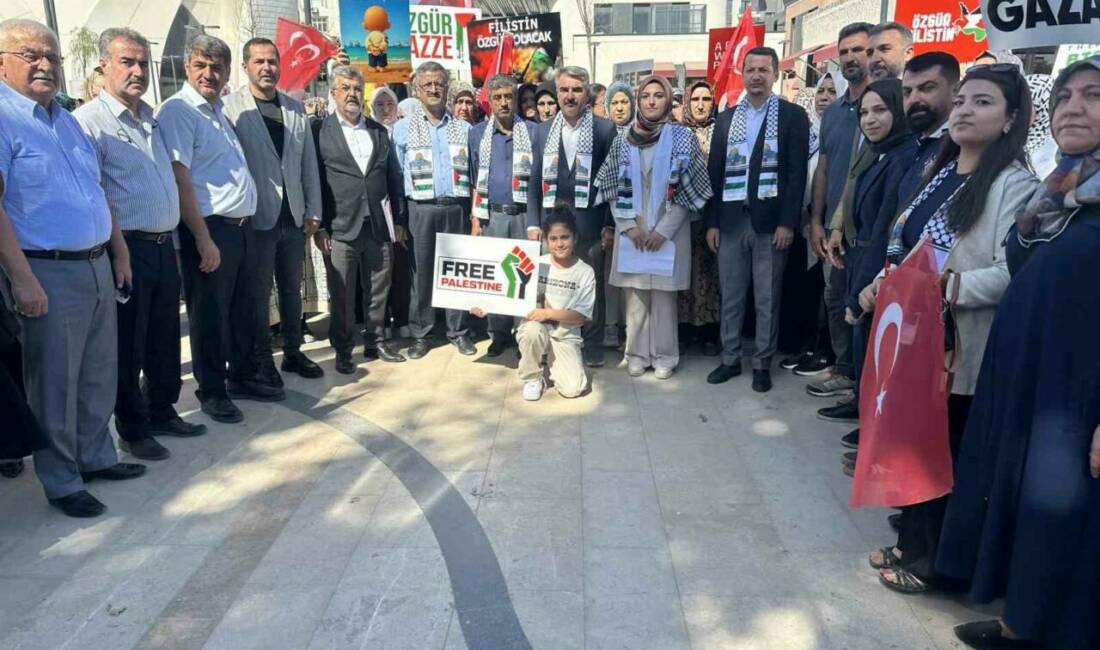 AK Parti Adıyaman Kadın Kolları Başkanlığı, Gazze'deki insanlık dramına dikkat
