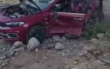 Diyarbakır’da iki aracın çarpışması sonucu meydana gelen trafik kazasında 2