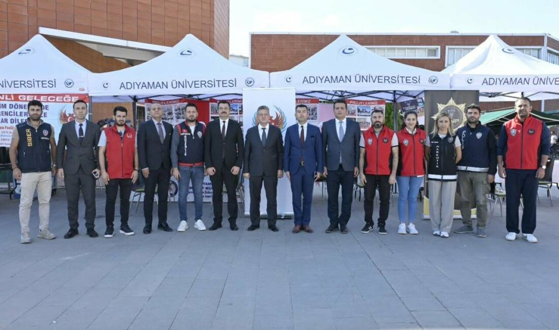 Adıyaman İl Emniyet Müdürü Arzum Nazman, Adıyaman Üniversitesinde "El Ele
