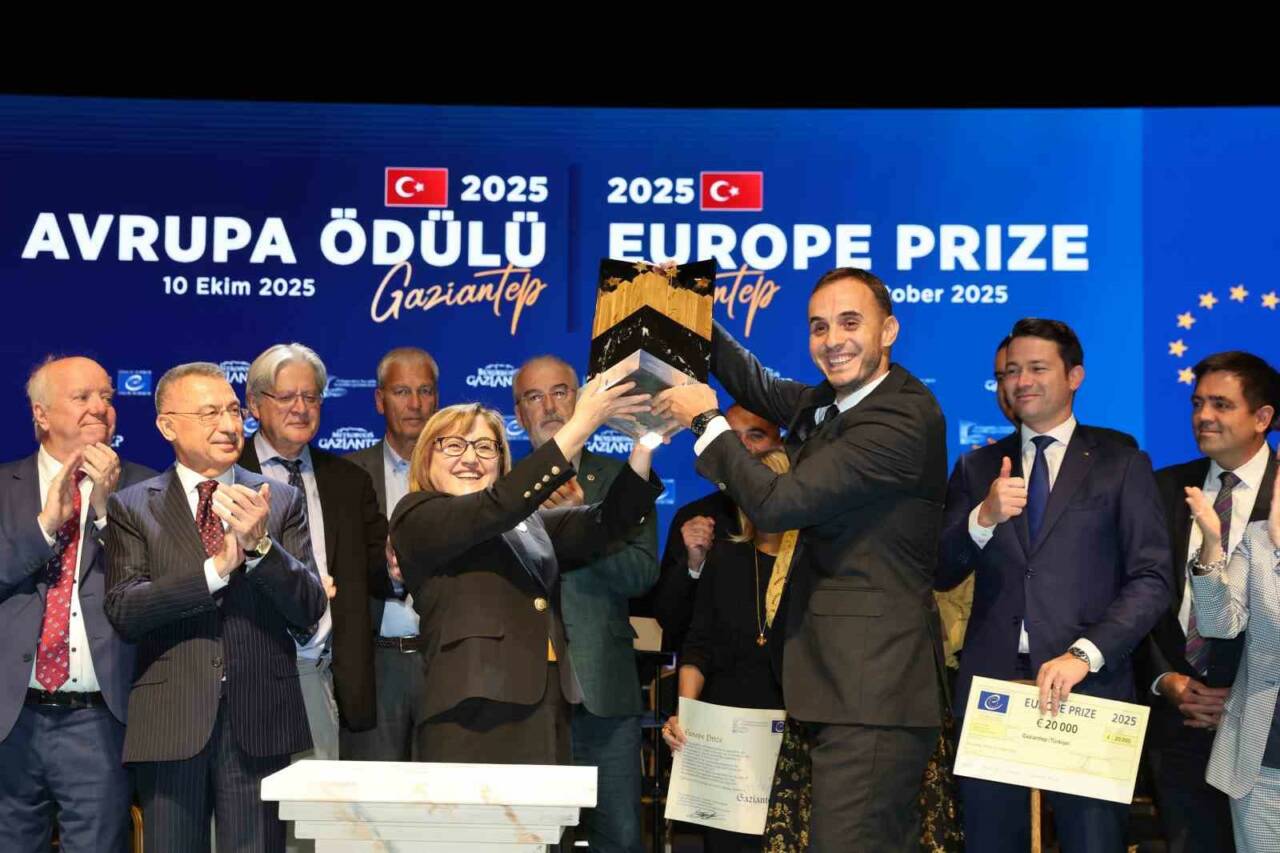 Gaziantep, Avrupa Konseyi Parlamenter Meclisi tarafından verilen 2025 Avrupa Ödülü'ne