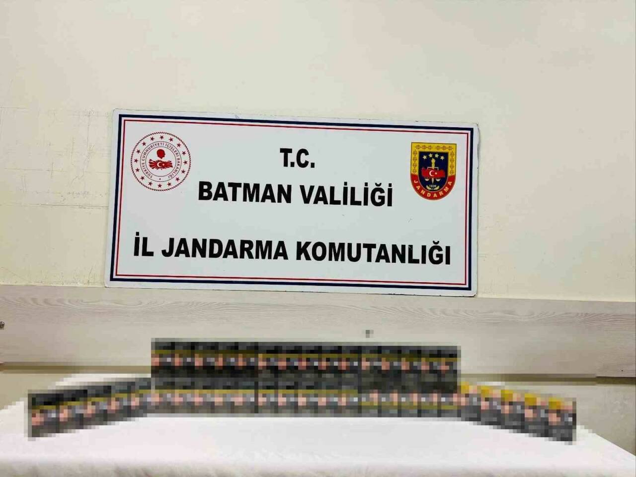 Batman İl Jandarma Komutanlığı ekiplerince Hasankeyf ilçesi Yol Kontrol Noktasında