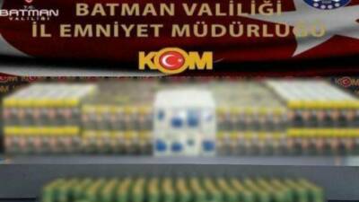 Batman İl Emniyet Müdürlüğü ekipleri tarafından yapılan çalışmada, şehir girişinde