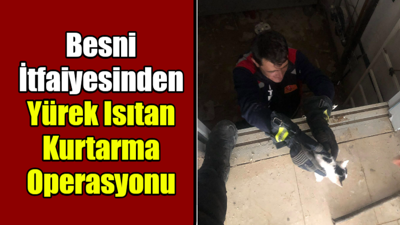 Besni 4. Etap TOKİ’de bulunan bir apartmanın asansör boşluğuna düşen