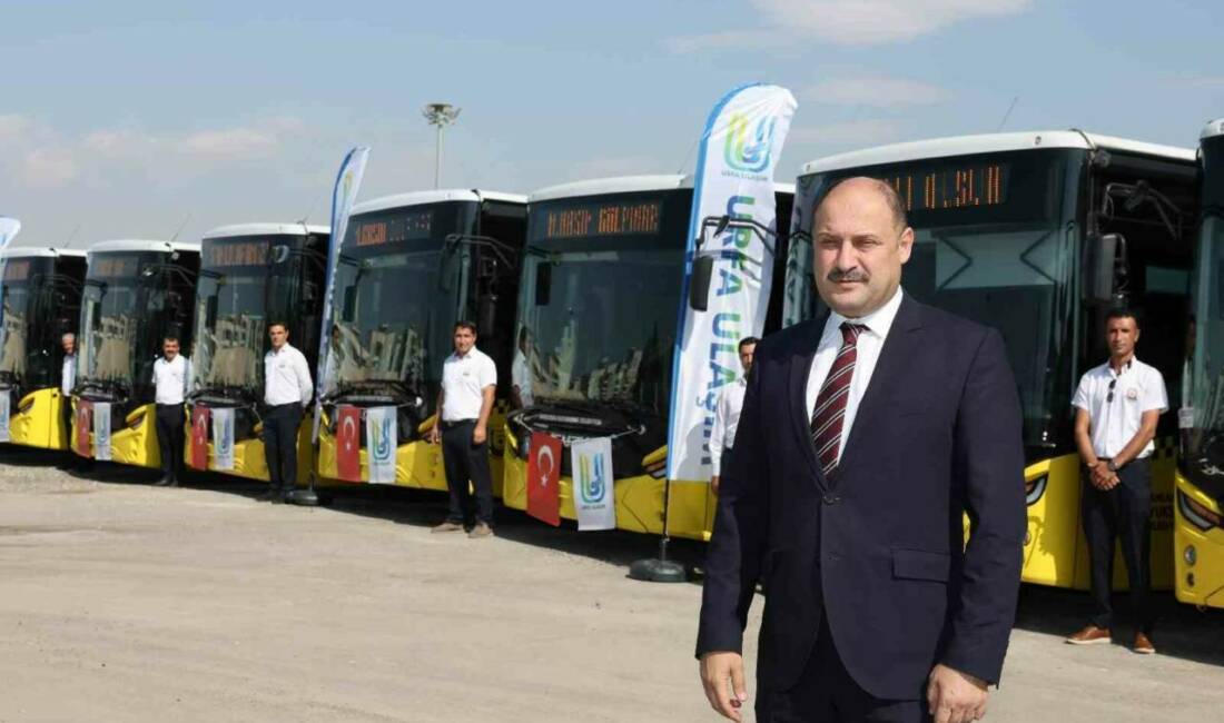 Şanlıurfa Büyükşehir Belediyesi, hizmetlerini geliştirmek amacıyla 93 yeni aracı filosuna