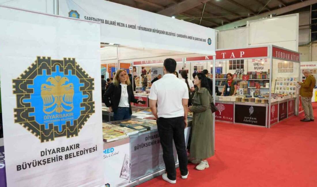 Diyarbakır Büyükşehir Belediyesi, 9. Kitap Fuarı'nda kentin tarihi, tanıtımı, gastronomisi