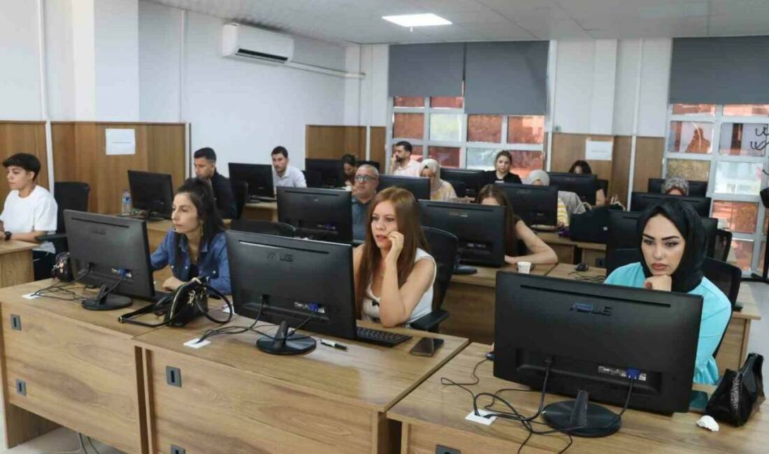Şanlıurfa Büyükşehir Belediyesi, bilgisayar operatörlüğü ve F klavye kursları düzenleyerek