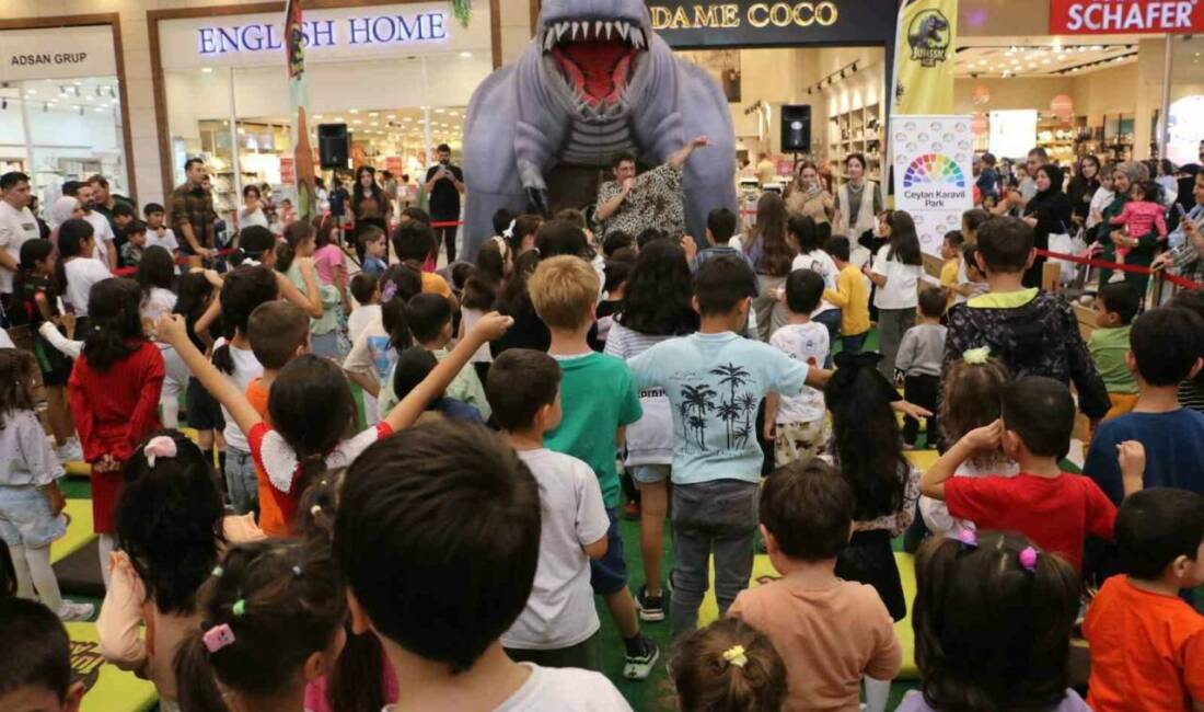 10-11-12 Ekim tarihlerinde Ceylan Karavil Park Alışveriş Merkezi'nde "Jurassic Age"