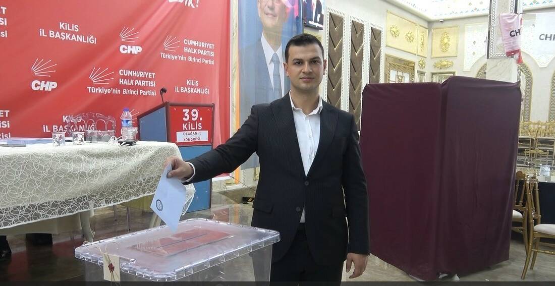 Kilis İl Başkanlığı, 39. Olağan Genel Kurulu'nda yapılan seçimde Umut