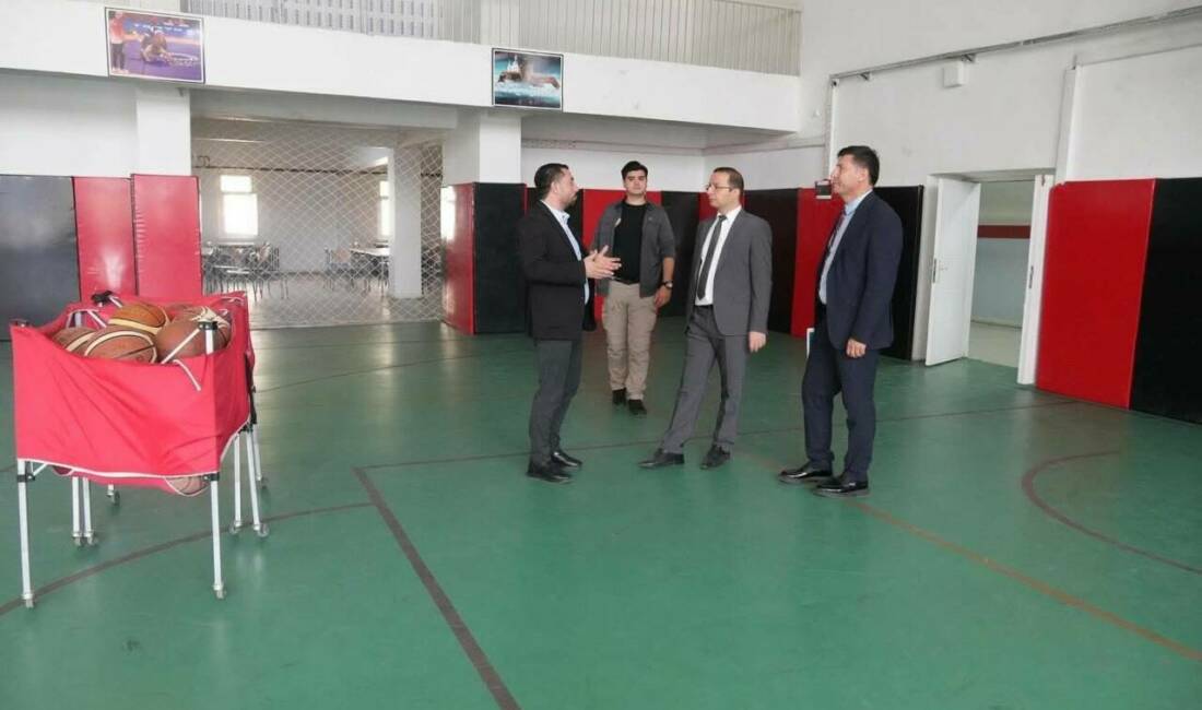 Şırnak'ın Cizre ilçesinde bulunan Spor Lisesi, Kaymakam Ahmet Vezir Baycar