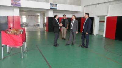 Şırnak'ın Cizre ilçesinde bulunan Spor Lisesi, Kaymakam Ahmet Vezir Baycar