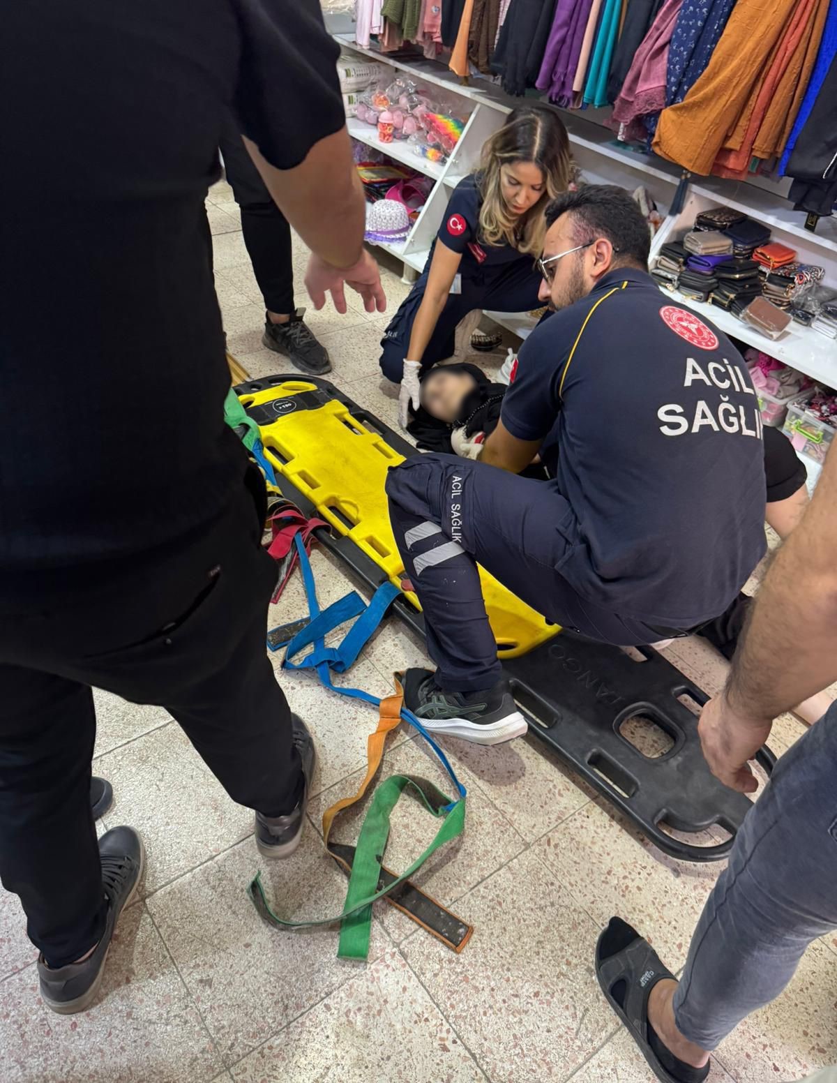 Silopi ilçesinde meydana gelen olayda hamile bir kadın bıçaklı saldırı