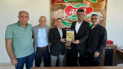 Diyarbakır Ticaret Borsası Başkanı Engin Yeşil ve beraberindeki yönetim kurulu