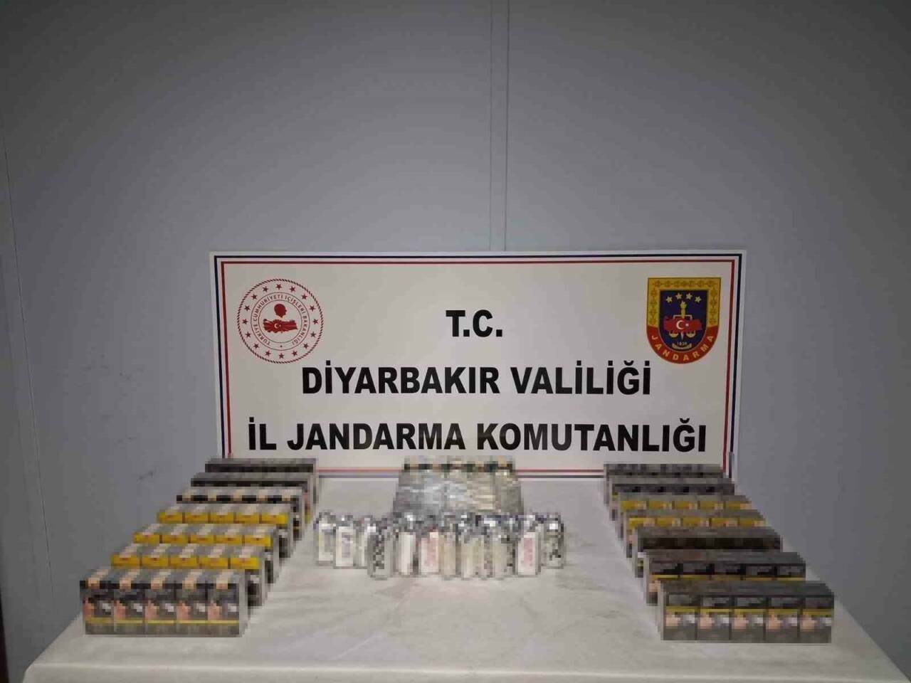 Diyarbakır'da gerçekleştirilen operasyonlarda kaçak malzeme ticareti yapan 18 kişi hakkında