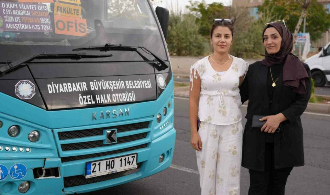 Diyarbakır Büyükşehir Belediyesi, toplumsal cinsiyet eşitliğini sağlamak amacıyla kadın şoför