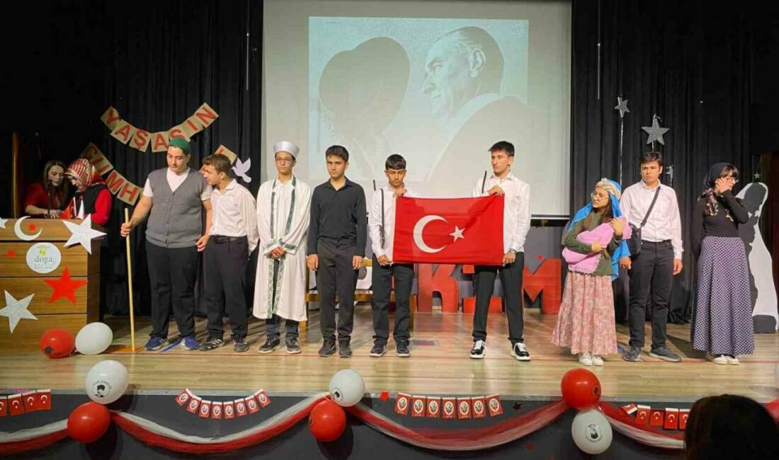 Doğa Kolejinde Cumhuriyet Bayramı coşkusu Adıyaman Doğa Kolejinde 29 Ekim Cumhuriyet Bayramı, büyük bir coşku