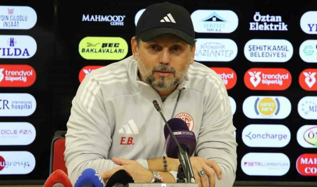 Erol Bulut: “İkinci daha iyiydik ama yetmedi” Antalyaspor Teknik Direktörü Erol Bulut, Gaziantep FK maçının ardından takımın