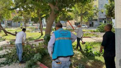 Eyyübiye Belediyesi, ilçedeki park ve yeşil alanları hem genişletiyor hem