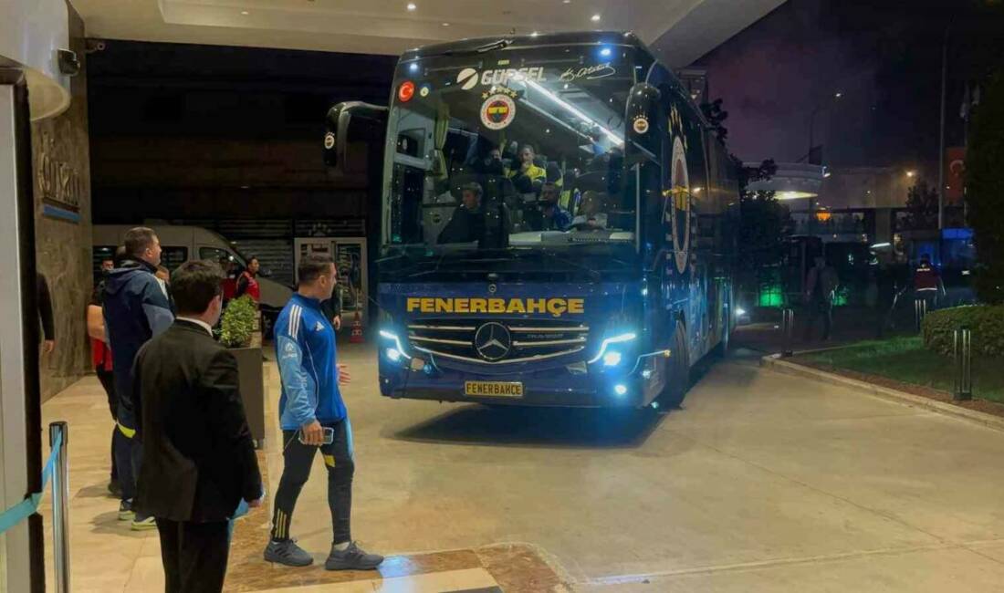 Fenerbahçe, Gaziantep’te Fenerbahçe, Gaziantep Futbol Kulübü ile oynayacağı maç için kente ulaştı.