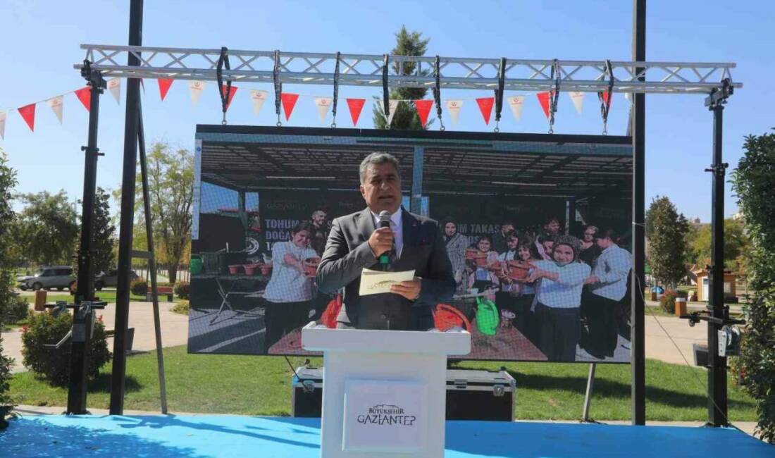 Gaziantep Büyükşehir Belediyesi tarafından düzenlenen Tohum Takas ve Doğa Dostu