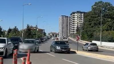 Gaziantep'te trafik denetleme ekipleri, hatalı şerit değiştirme suçu işleyen bin
