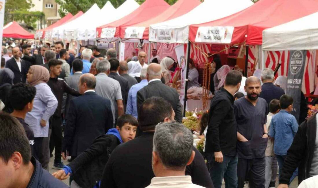 Batman'ın Gercüş ilçesinde düzenlenen 4. Bağ Bozumu ve Gastronomi Festivali'nde,