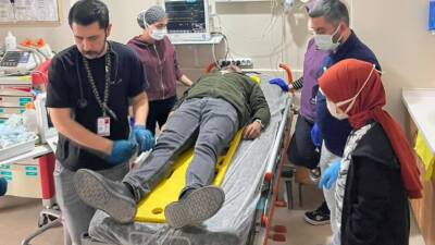 Adıyaman’ın Gölbaşı Devlet Hastanesi’nde, muhtemel toplu yaralanma durumlarına karşı hazırlık