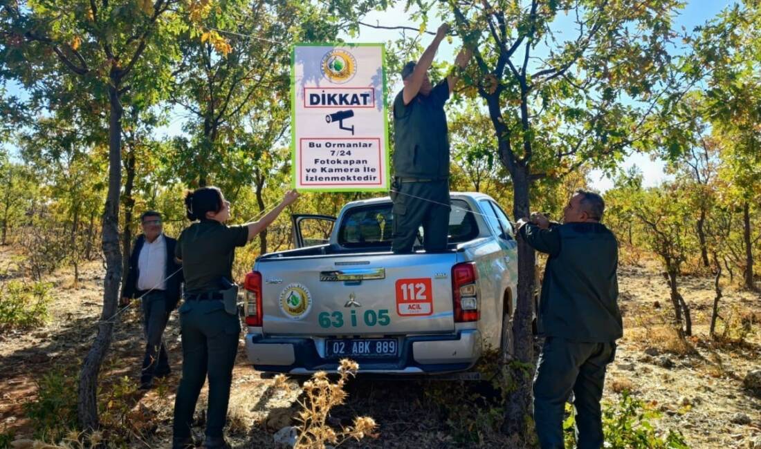 Adıyaman'ın Gölbaşı ilçesinde orman suçlarıyla mücadelede yeni bir teknolojik dönüşüm