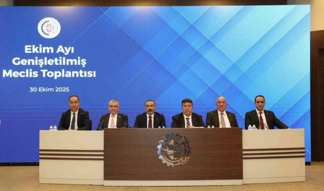 GTO’nun ekim ayı meclis toplantısı genişletilmiş olarak yapıldı Gaziantep Ticaret Odası'nda ekim ayı meclis toplantısı, geniş katılımla gerçekleşti.