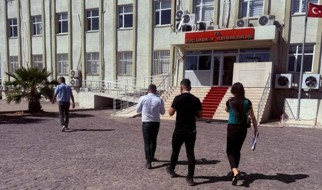 Şırnak'ta, Aile ve Sosyal Hizmetler İl Müdürlüğü ve Güçlükonak Kaymakamlığı