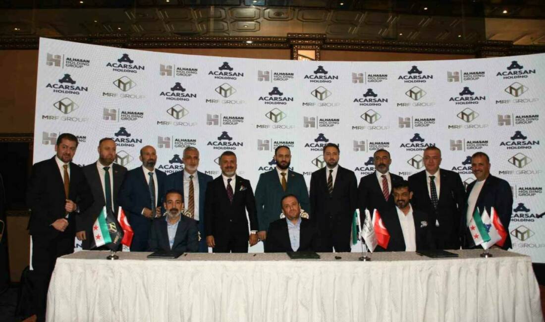 Halep’in yeniden inşasında Türk firmaların imzası olacak Suriye’nin Halep kentinde düzenlenen törenle, Türk ve Suriyeli inşaat firmaları