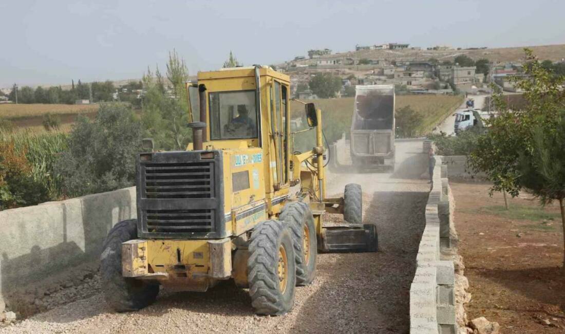Haliliye’deki 3 mahallenin yolları yenileniyor Haliliye Belediyesi Fen İşleri Müdürlüğü, ilçe genelinde başlattığı yol yapım,