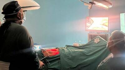 Kahta Devlet Hastanesi, TAPP Kapalı (Laparoskopik) fıtık onarımı ameliyatını başarılı